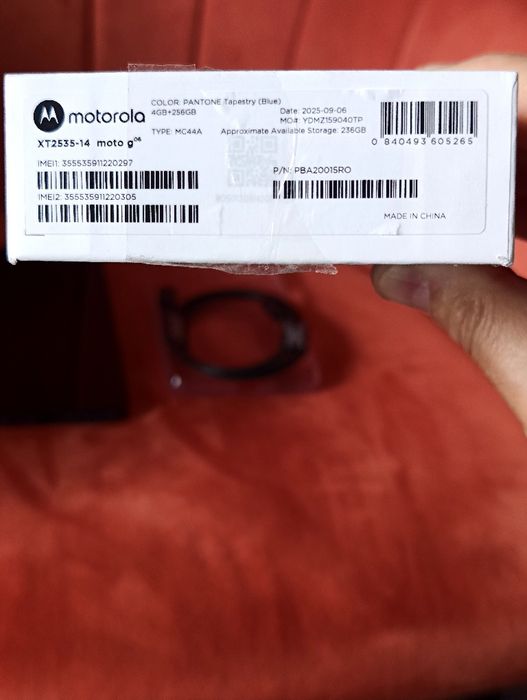 Smartphone Motorola G06 nou,în cutie,cu acte(nu iPhone 17, Samsung ultra)