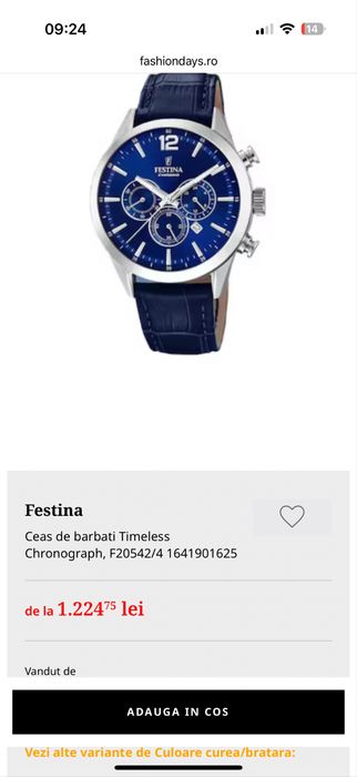 Ceas Festina Cronograph