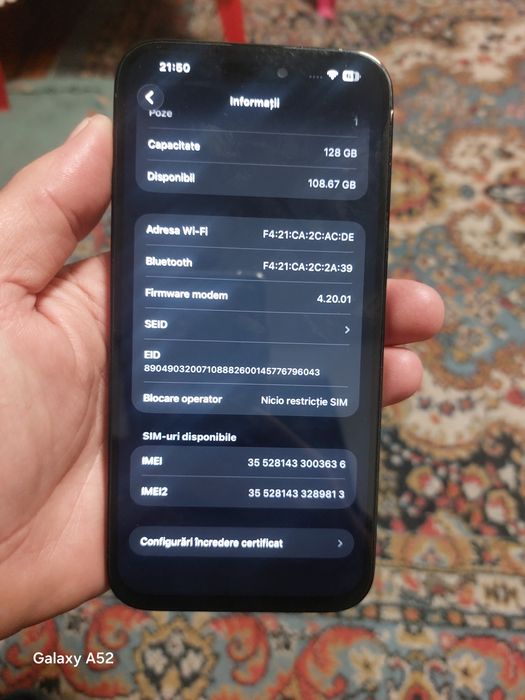 Iphone 14 Promax 128 gb baterie 87%