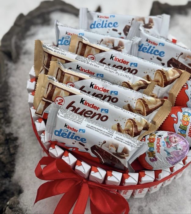 Торт из киндеров