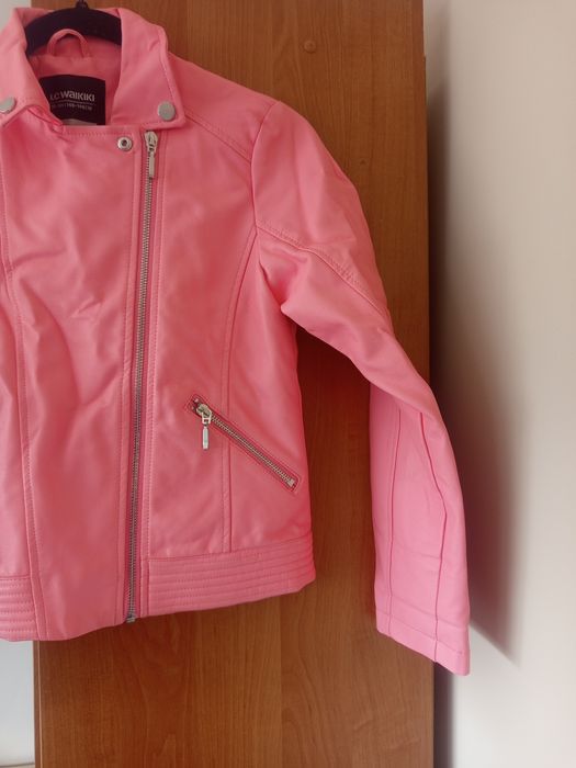 Детско кожено яке за 10-11 год