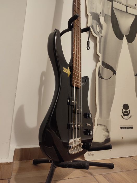 Bass Dimavery - LED Fretboard, Ibanez pickups