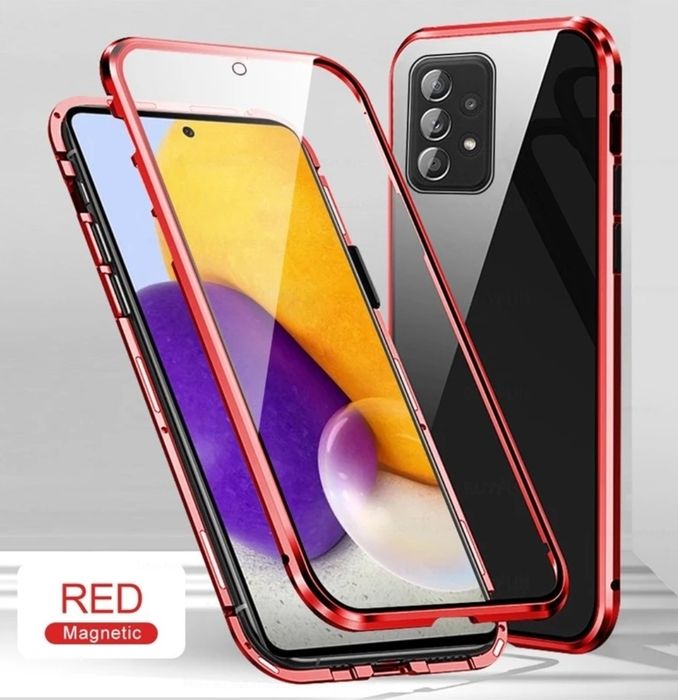 Двоен Магнитен Кейс за Samsung Galaxy A32 5G A52 A72 / 360 Градуса