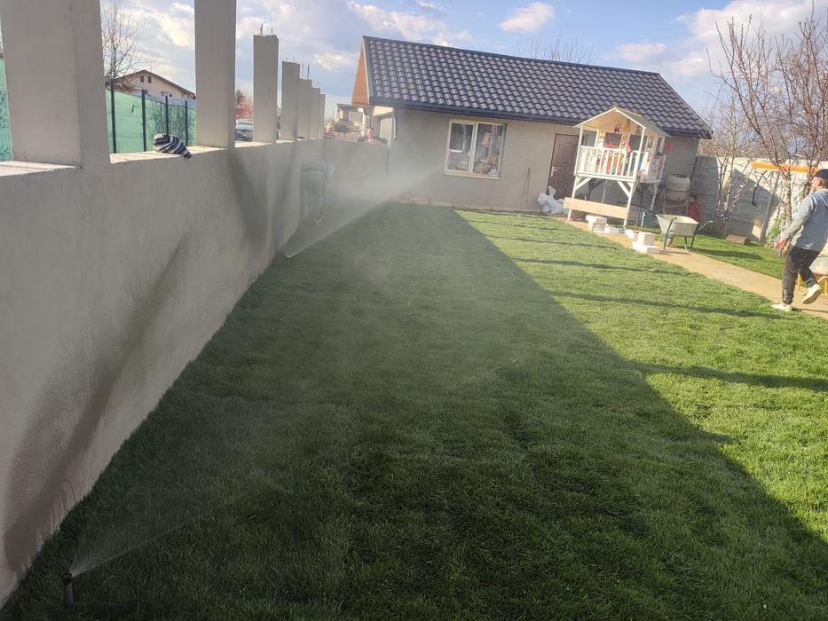 Gazon rulou 24 de lei m2 transport,montaj inclus.Montam Irigare.