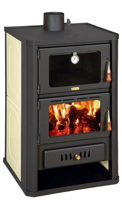 Камина с фурна на дърва с водна риза Prity FG W15