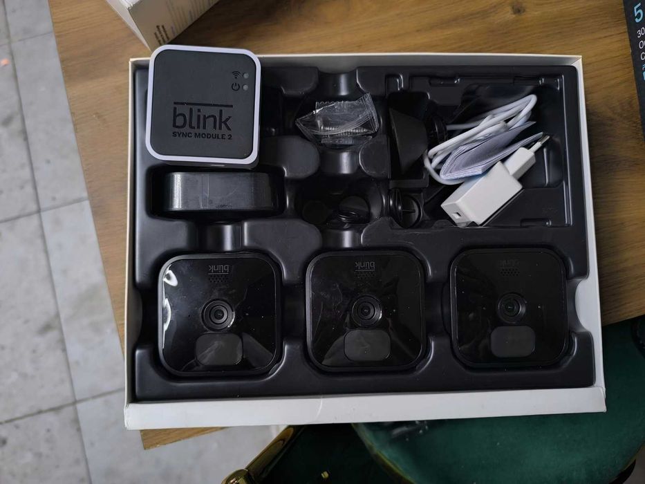 Blink Outdoor 3rd Gen – 4 безжични WiFi камери за части