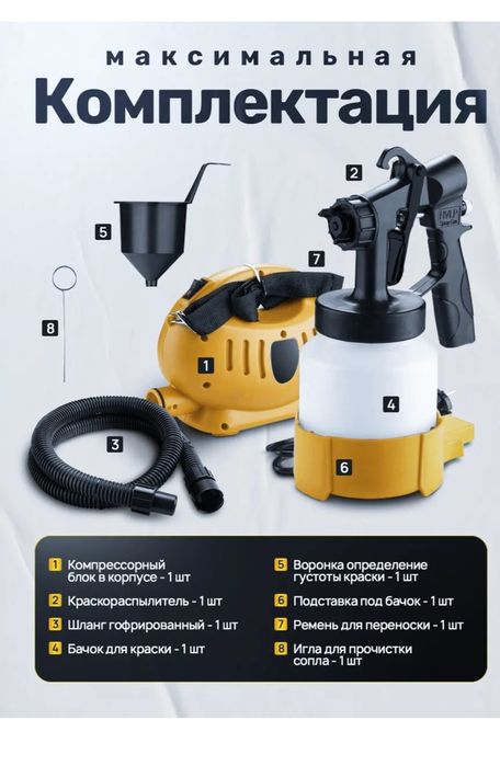 Электрический краскопульт