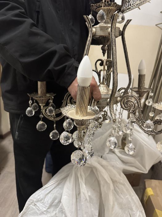 Продаются люстры б/у