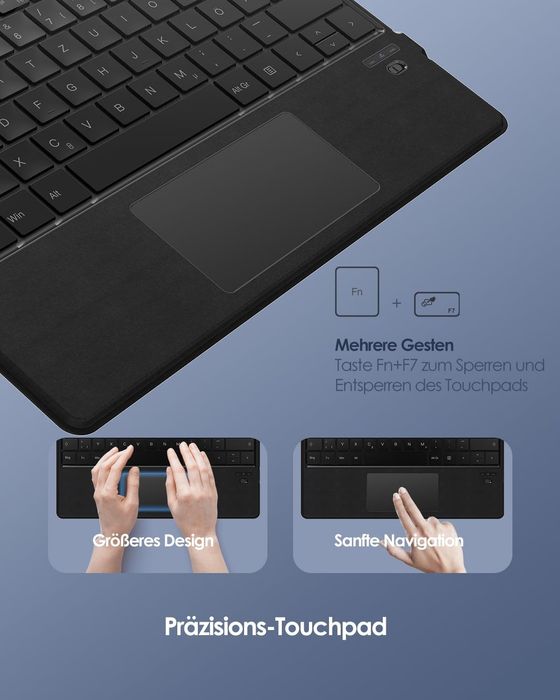 Tastatură Qulose Surface Pro – Compatibilă cu Surface Pro 8/9/X/11