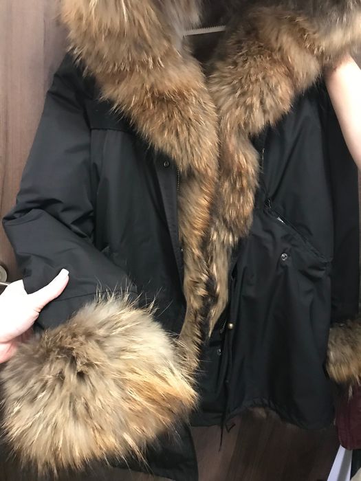 Парка с яка естествен косъм