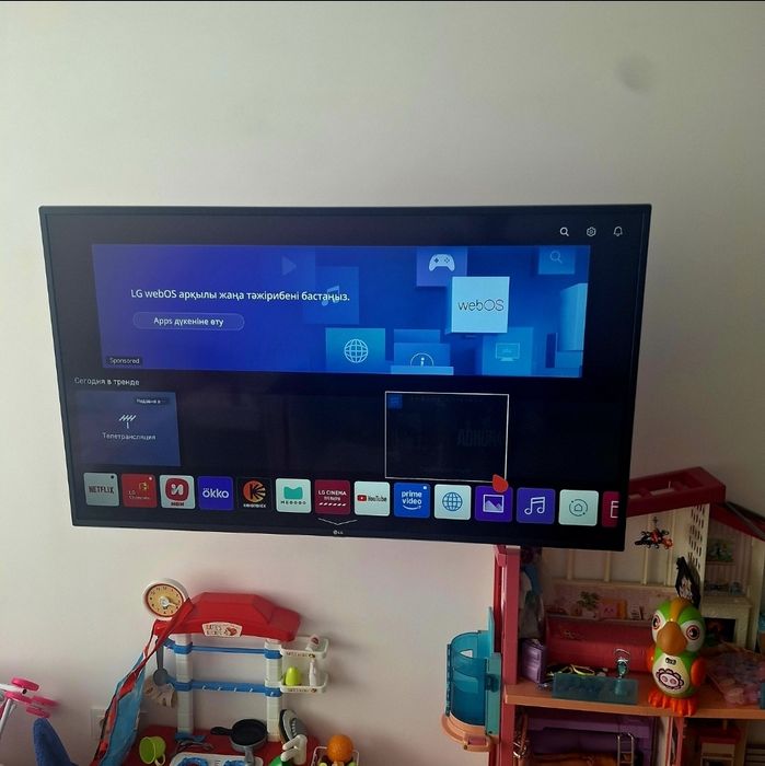 4К 124см LG Smart с голосовым управлением