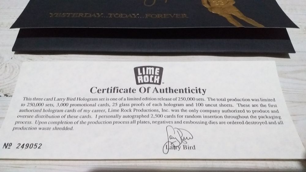 Колекция Лари Бърд - лимитирано издание