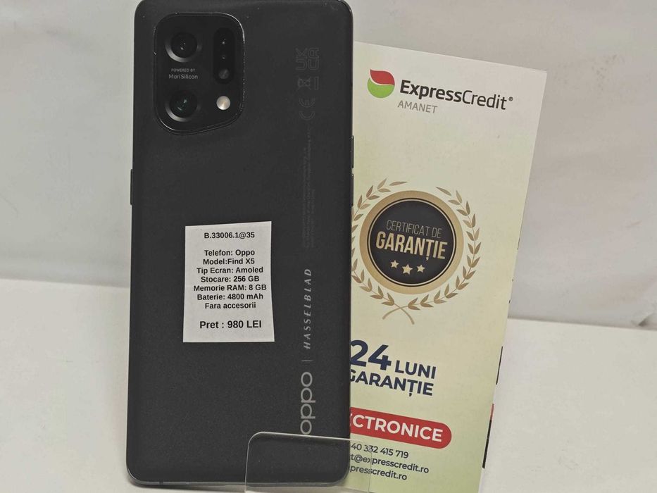 Telefon Oppo Find X5 (AG32 B33006.1-ag35)  2 ANI GARANTIE!