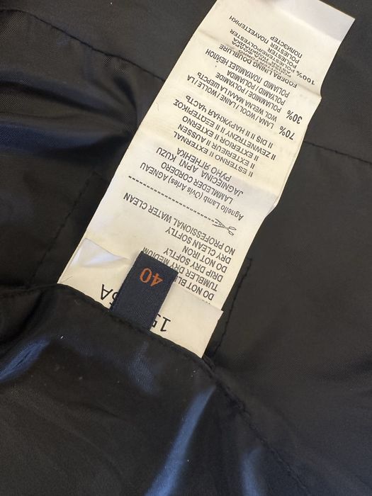 Куртка кожанная Trussardi Jeans