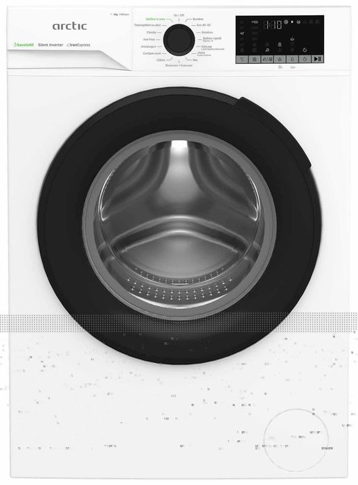 Нова инверторна пералня  Arctic, APLM2WFSU29412WPB, 9 кг