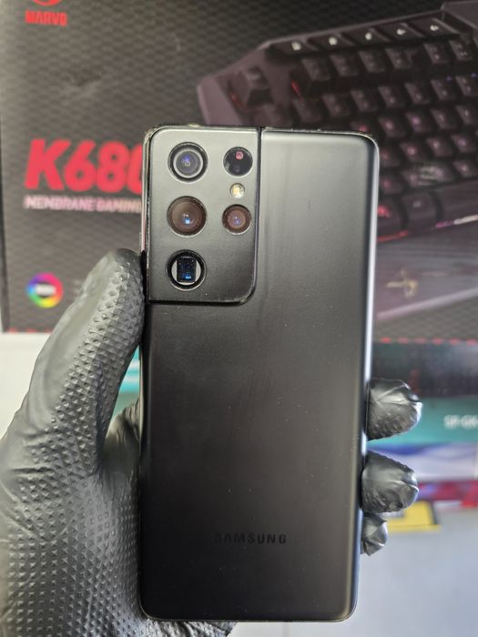 S21 Ultra 256Gb black 12gb Ram, impecabil