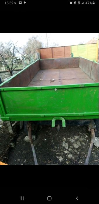 Продава се 4тонно ремарке