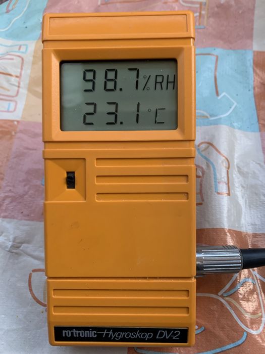 Rotronic Hygroskop DV- 2, contor temperatura, umiditate