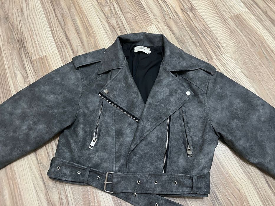 Ветровка эко кожа