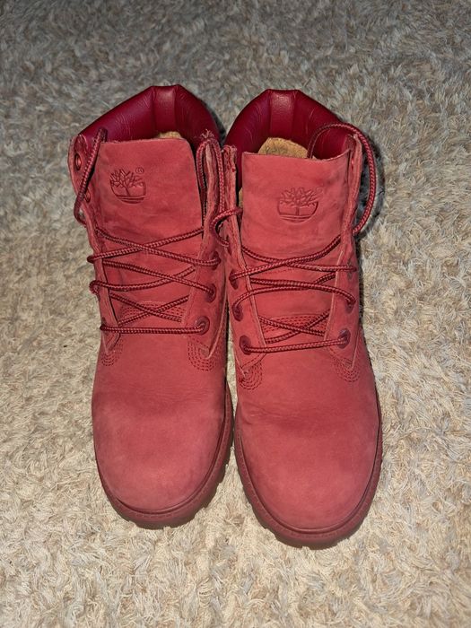 Ghete Timberland piele