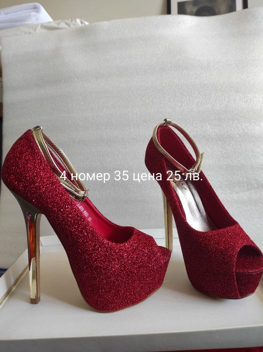 Дамски обувки Чисто нови или обувани веднъж.