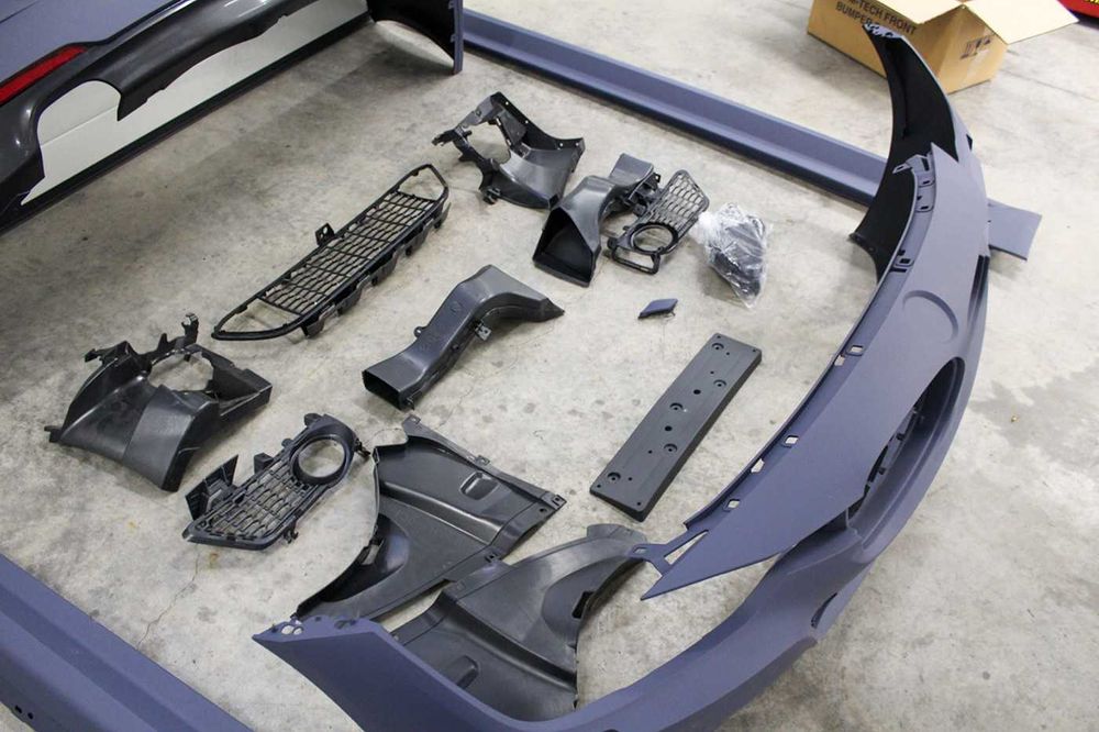 Предна броня M tech за BMW F30 / F31 (2012-2019), бмв ф30 тунинг