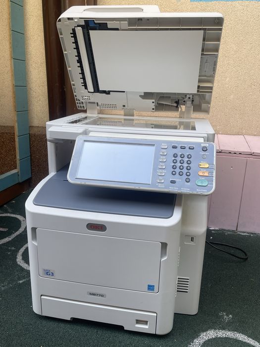 Multifuncțional profesional OKI MB770 – Laser Alb-Negru A4 (Imprimantă/Copiat/Scan/Fax)