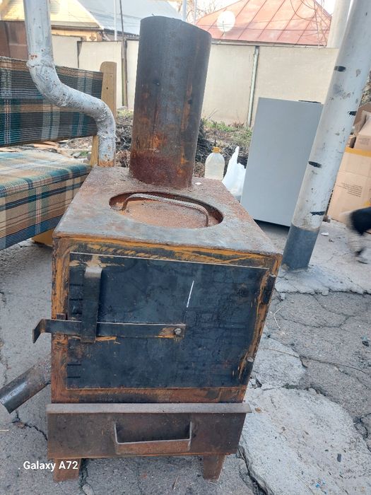 печ на твердом топливе