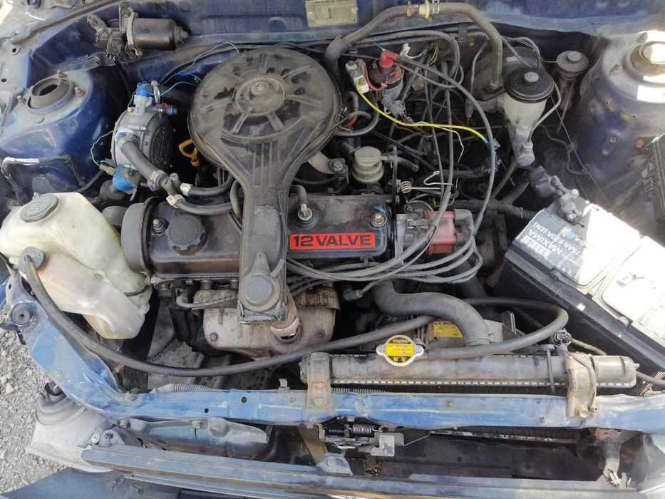 Тойота Старлет 1.0 бензин
91г. На части