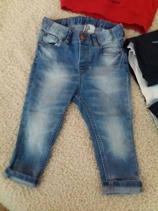 Супер оферта! Дънки h&m,блузка и Яке 2 в 1 joral