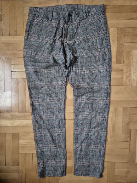Pantaloni premium David Naman, Lână & Bumbac, Bărbați - 48