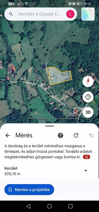 De vanzare teren intravilan 4500 mp,cu casa veche in Sovata