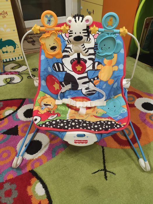 Шезлонг за бебе фишър прайс