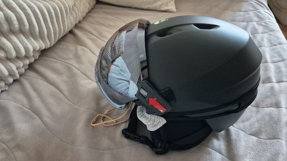 Ски каска с маска Wedze PST 550 размер 52-55см