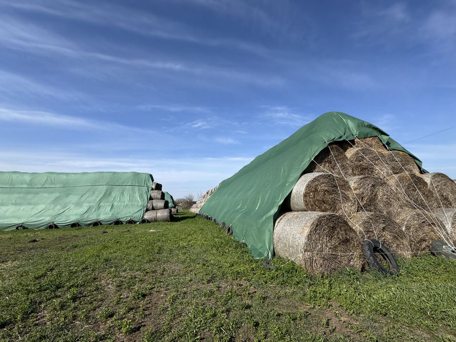 Baloți din paie de grâu