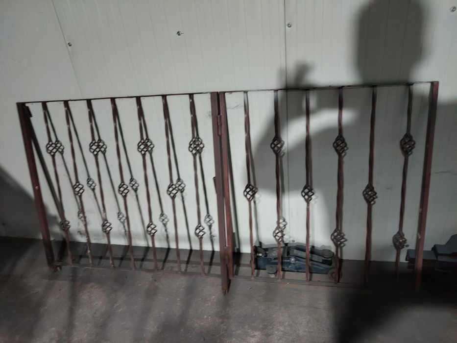 Balustrada/gard fier forjat masiv 5,20 m