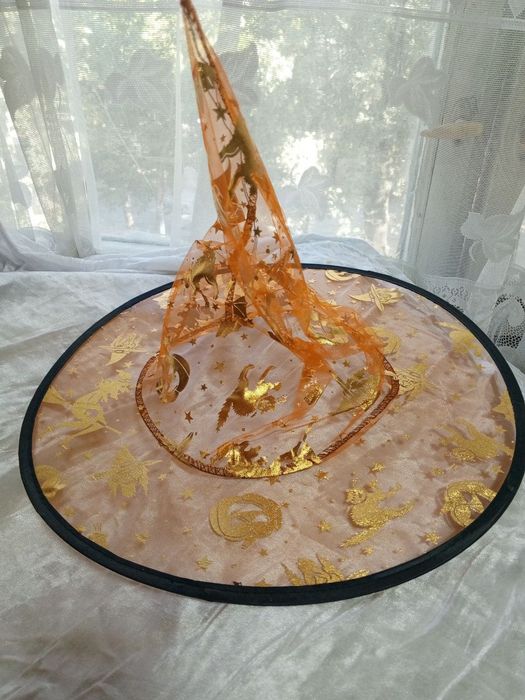 Шляпы ведьмы на Хеллоуин в наличии и под заказ