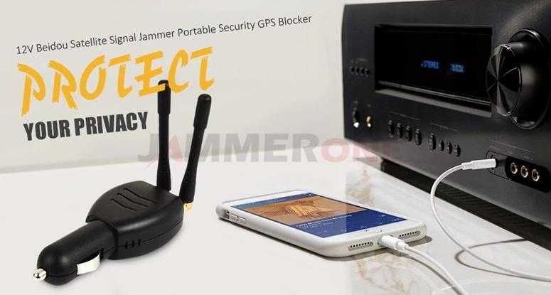 2х Сателитен GPS Заглушител Кола Камион Тир Лична Защита Проследяване