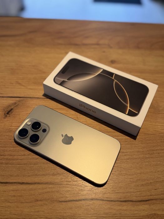 iPhone 16 Pro 128Gb Natural Esim/Baterie92%/Garantie 12 luni @atsgsm.ro
