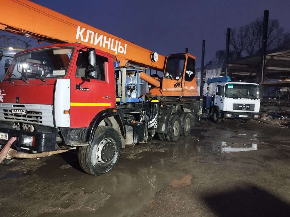 Услуги автокран. Бадья