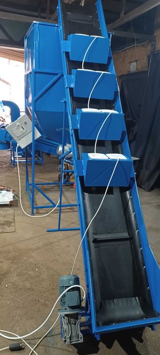 Prese Peleti 11 - 15 kw  Buncare rumegus -peleti - benzi transp racire