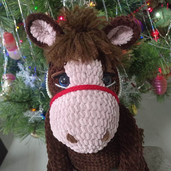 Новогодний Конь( ручная работа)