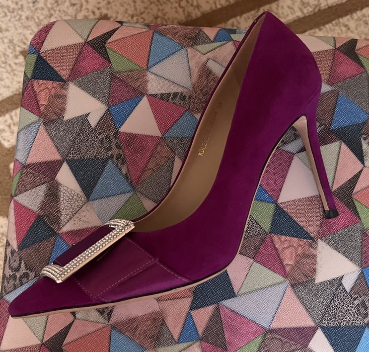 Туфли с каблуком, стильные, красивые