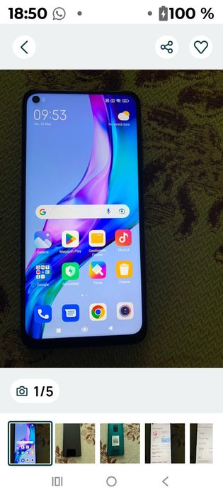 Schimb Xiaomi Redmi Note 9 4G