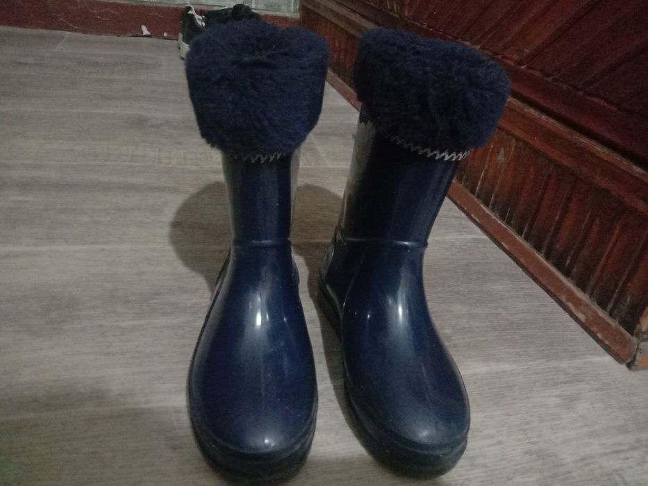 Сапоги резиновые на мальчика