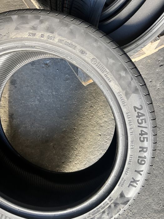 4 anvelope vara 275/40/19 + 245/45/19 , Continental !