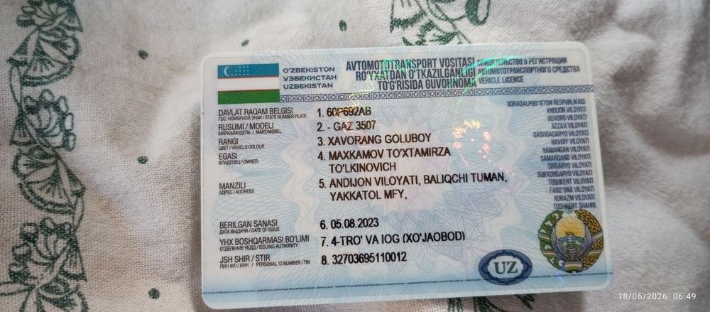 Gaz 53 sotiladi...
