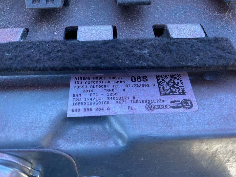 Десен Air bag /капачка / ,Vw Polo/6R,2009-2013г