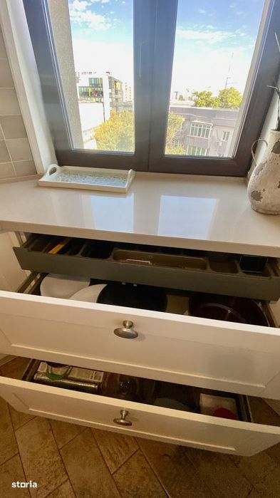 Apartament Aviatiei cu lift, decorat designer, prima inchiriere, utila