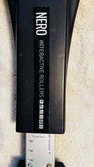 Smart trainer roller Elite Nero